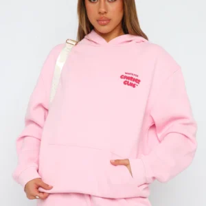 Comfort Club Oversized Hoodie Bon Bon