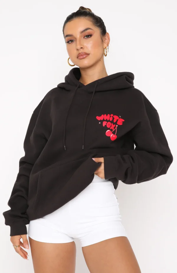 Don’t Waste Time Hoodie Charcoal